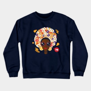 70s black girl Crewneck Sweatshirt